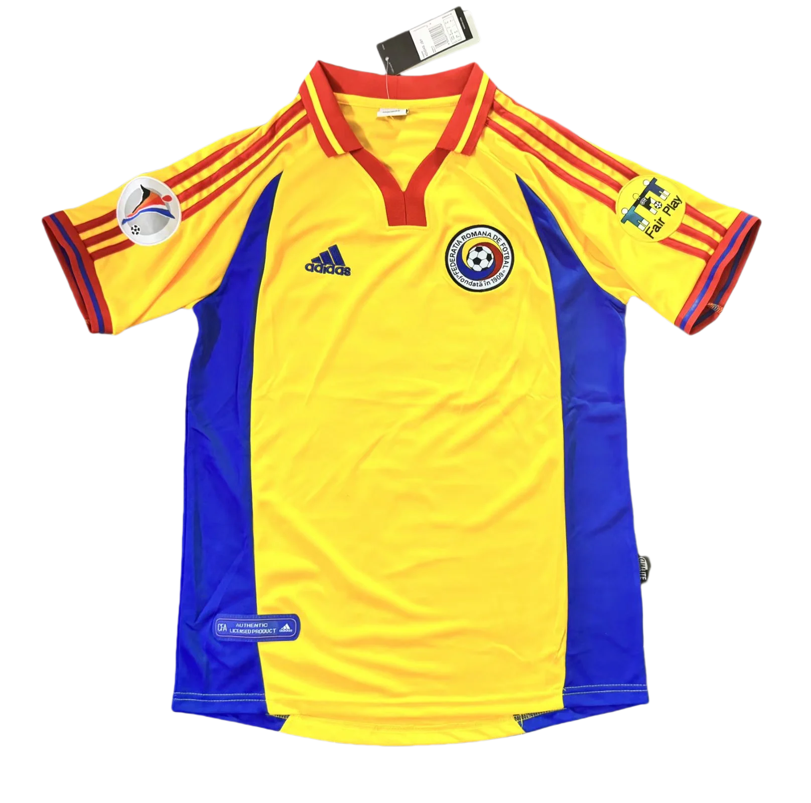 2000 Retro Romania Home Football Shirt 1:1 Thai Quality