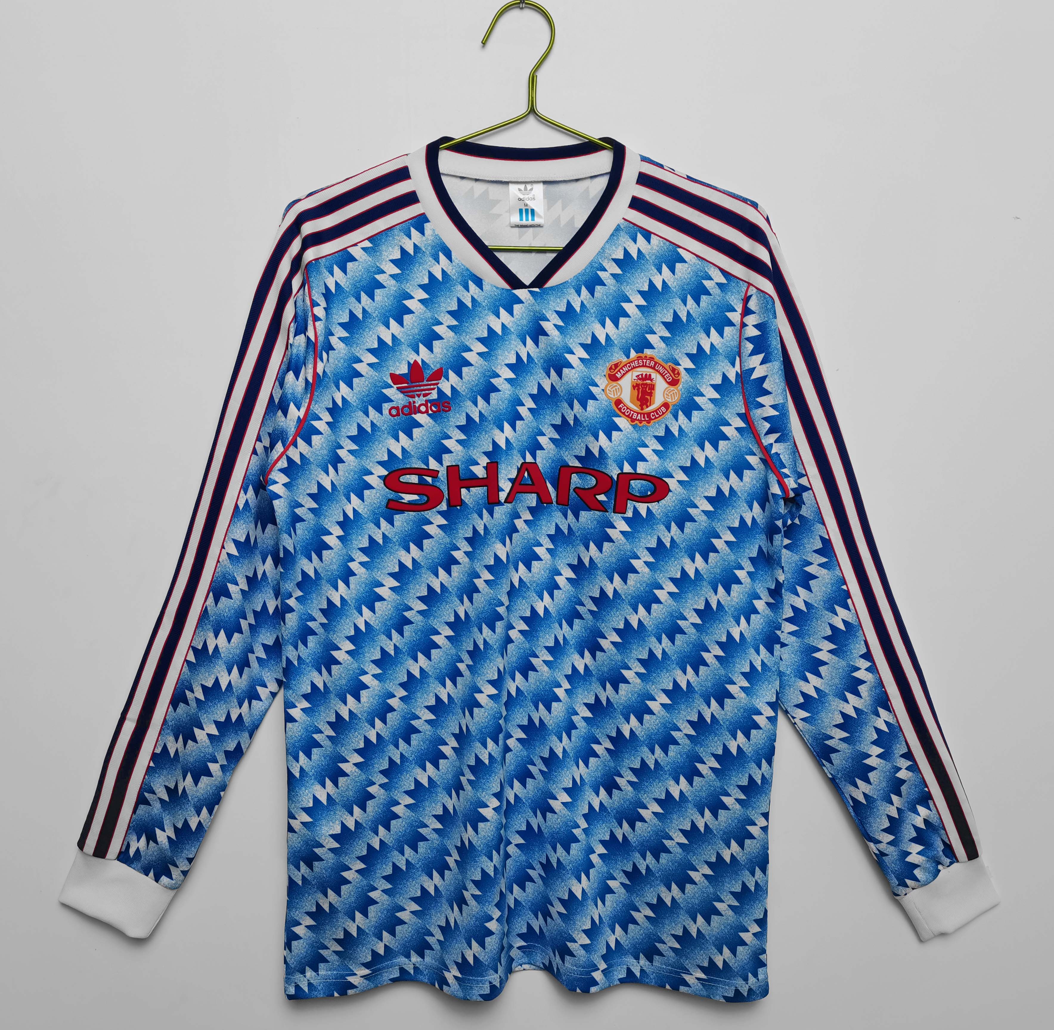 1990/1992 Retro Long Sleeve Manchester United Away Football Shirt 1:1 Thai Quality