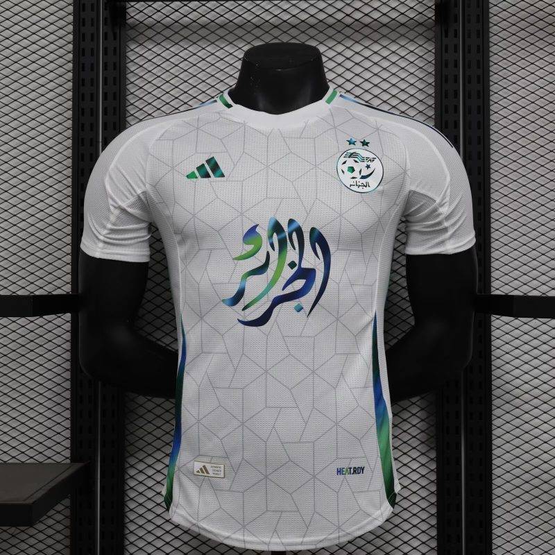 5edbad856b45fc734550fabf3c54ac85 2024/2025 Player Version Algeria Special Edition Football Shirt 1:1 Thai Quality
