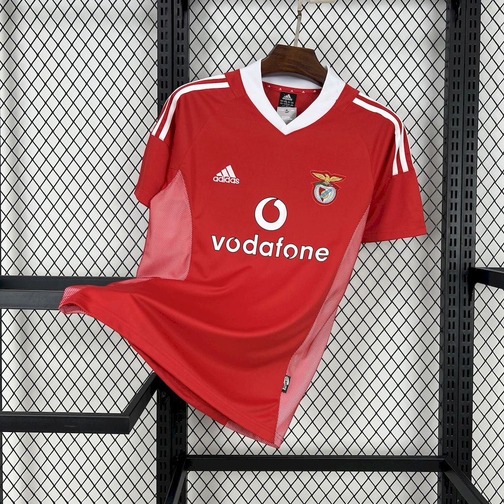 2003/2004 Retro Benfica Home Football Shirt 1:1 Thai Quality