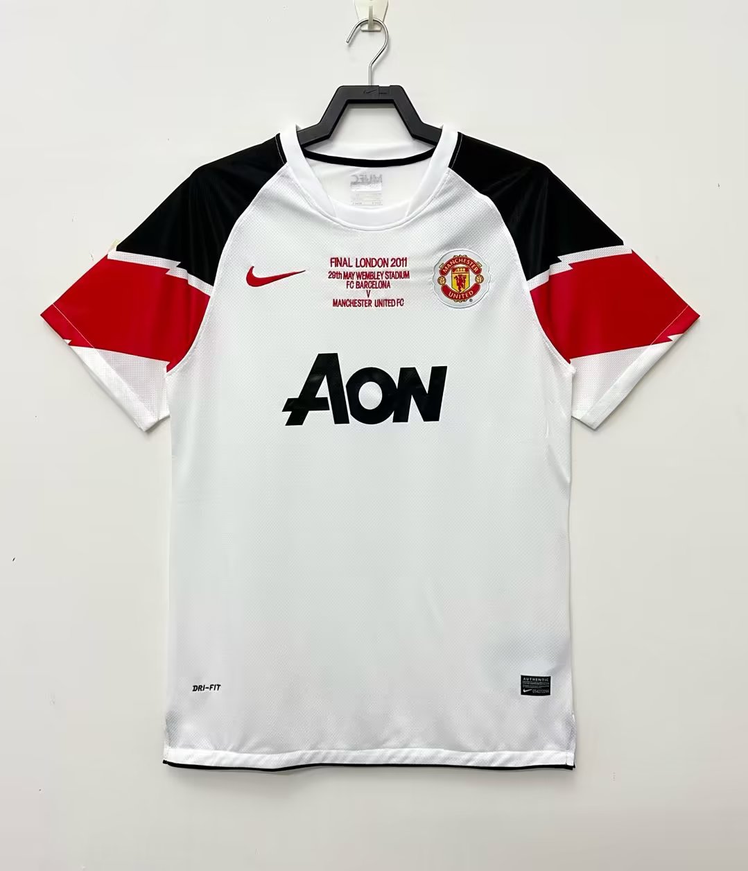 2010/2011 Retro Manchester United away Football Shirt 1:1 Thai Quality
