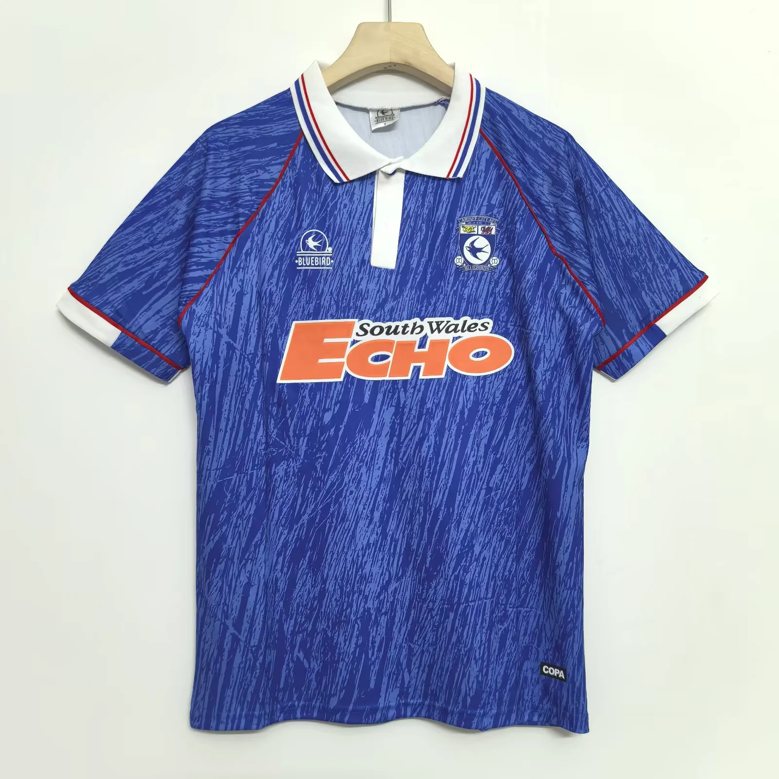 1993/1994 Retro Cardiff City Home Football Shirt 1:1 Thai Quality