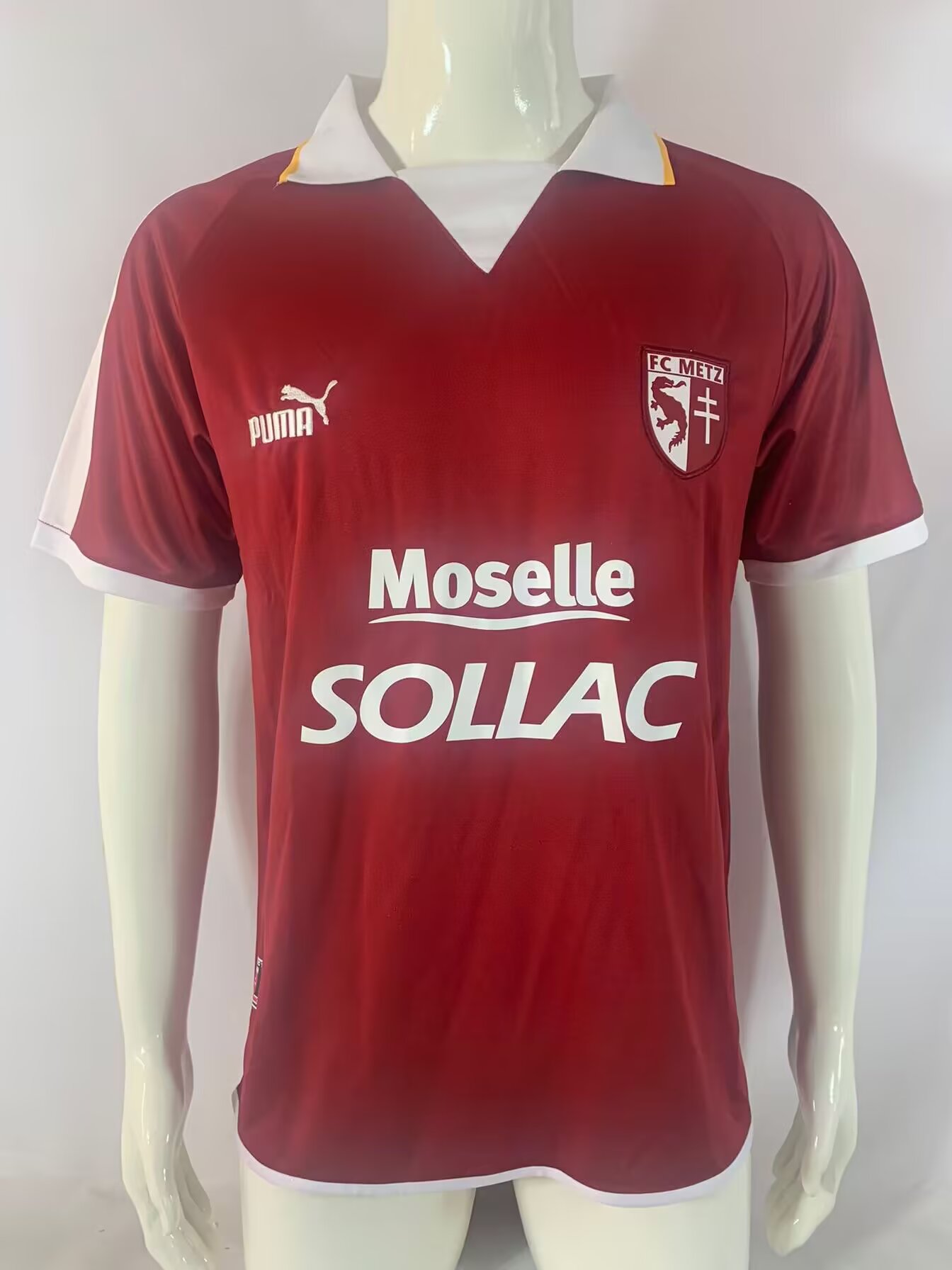 2003/2004 Retro FC Metz Home Football Shirt 1:1 Thai Quality