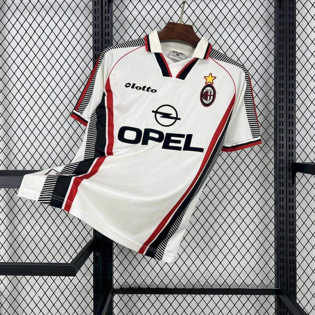 1997/1998 Retro AC Milan Away Football Shirt 1:1 Thai Quality