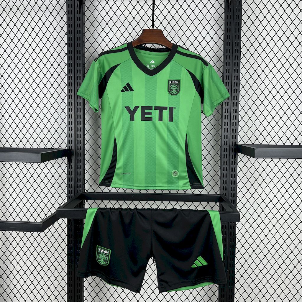 2025/2026 Austin Home Football Shirt Kids Size 1:1 Thai Quality