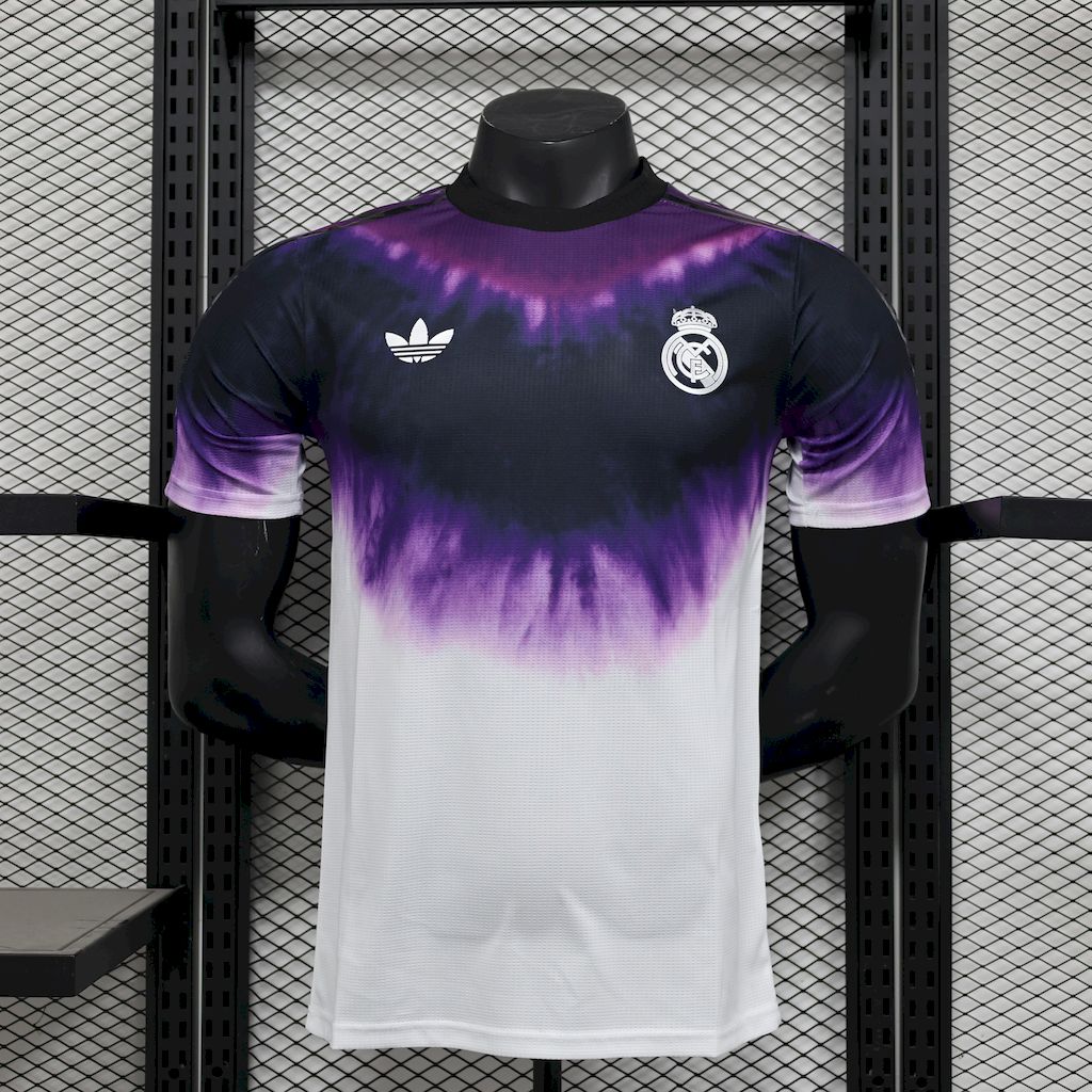 2024/2025 Player Version Real Madrid Pre-Match Chinese New Year Football Shirt 1:1 Thai Quality