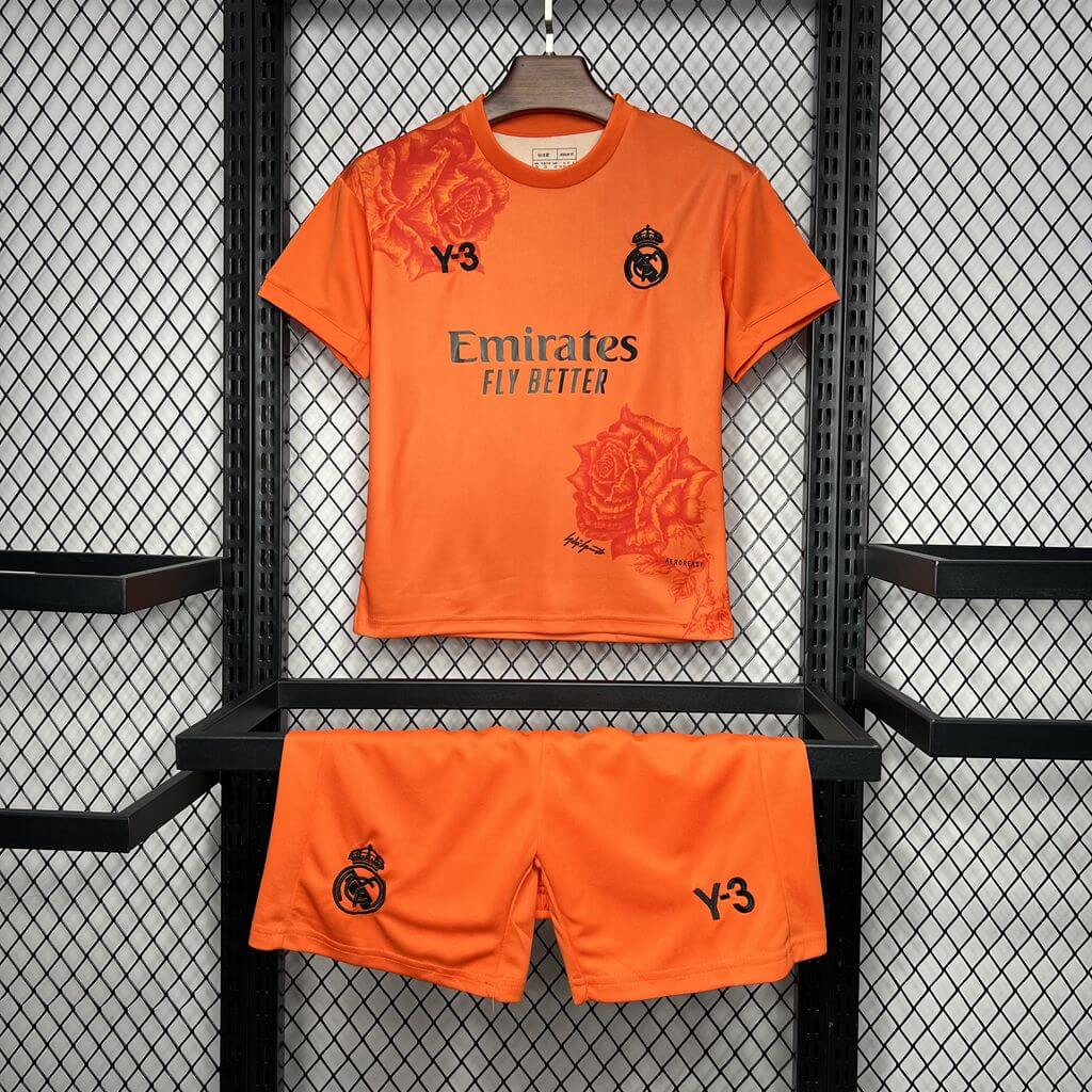 2024/2025 Real Madrid Y-3 Special Edition Football Shirt Kids Size 1:1 Thai Quality