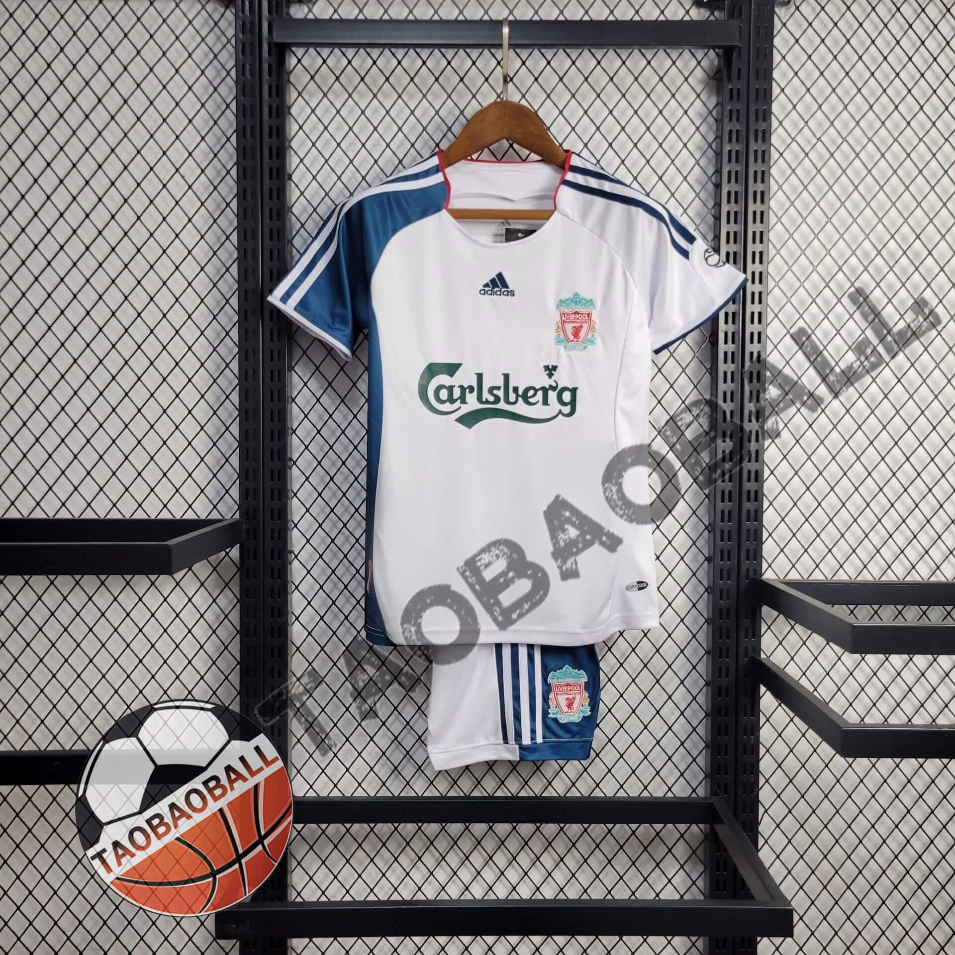 2006/2007 Retro Liverpool Away Football Shirt Kids Size 1:1 Thai Quality