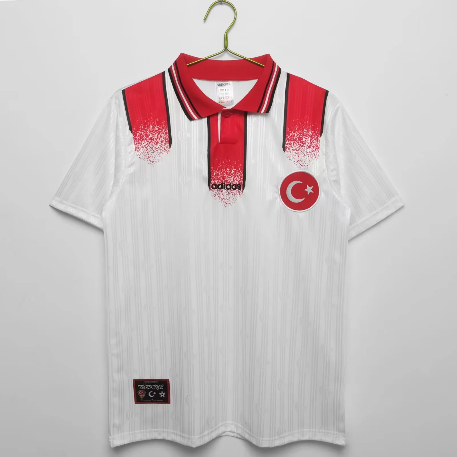 1996 Retro Turkey Away Football Shirt 1:1 Thai Quality