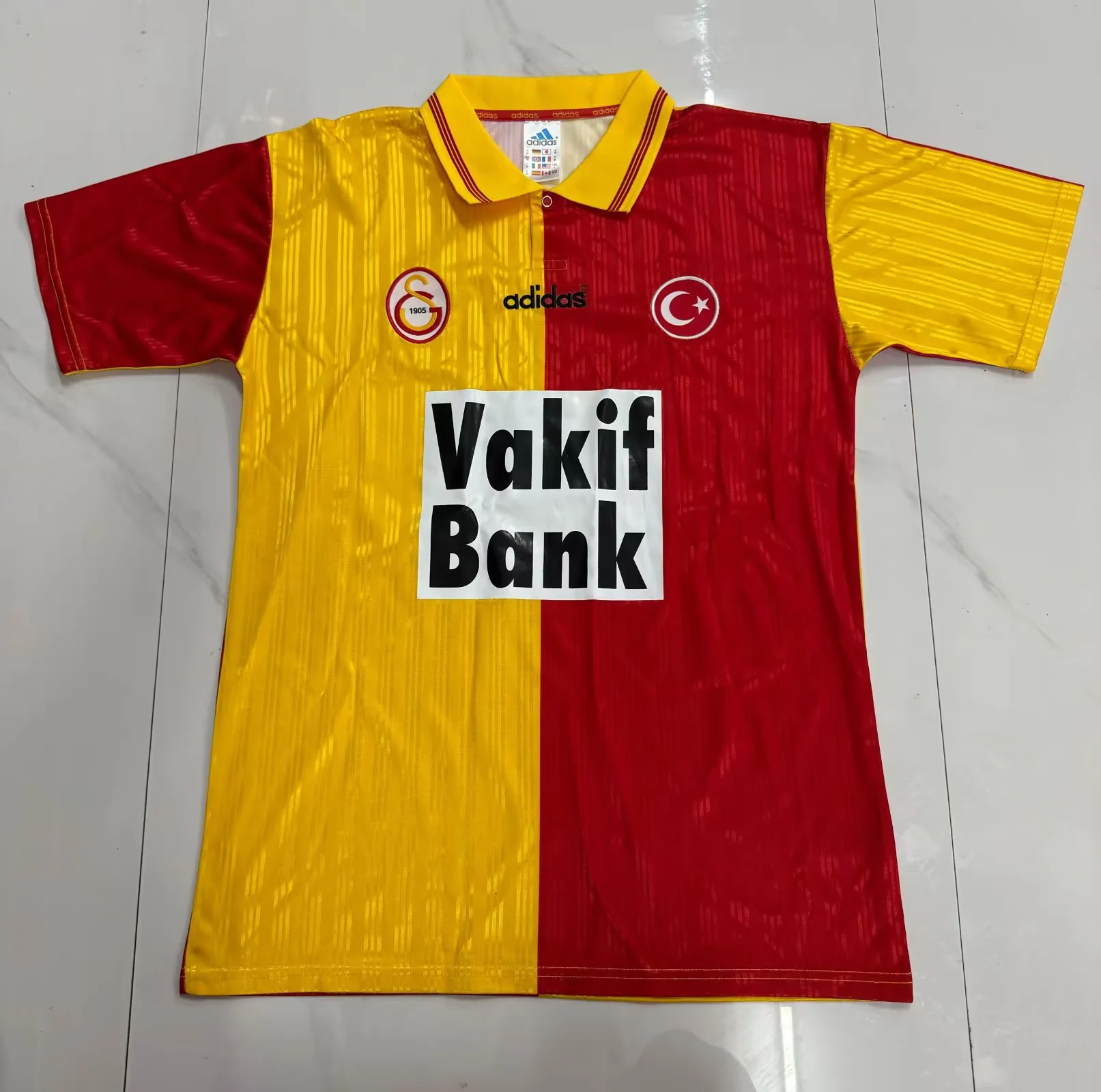 1996/1997 Retro Galatasaray Home Football Shirt 1:1 Thai Quality