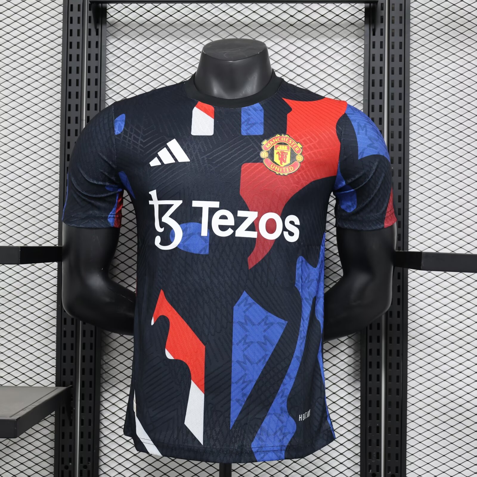 2024/2025 Player Version Manchester United Pre-Match Football Shirt 1:1 Thai Quality