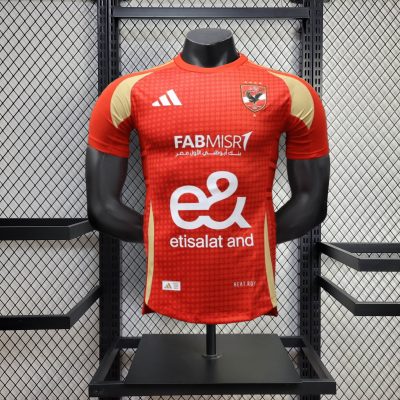 2024/2025 Player Version Al Ahly SC Home Football Shirt 1:1 Thai Quality