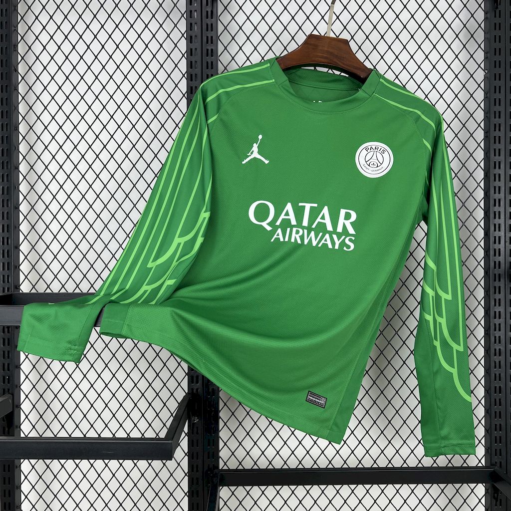 2025/2026 Long Sleeve Paris Saint-Germain Goalkeeper Football Shirt 1:1 Thai Quality