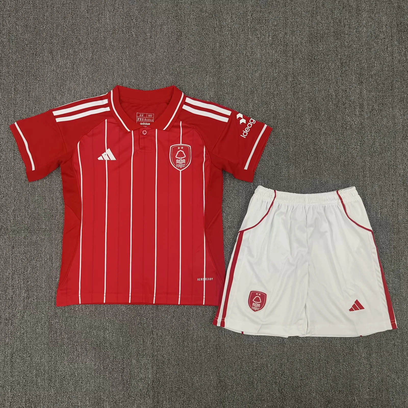 2025/2026 Nottingham Forest Home Football Shirt Kids Size 1:1 Thai Quality