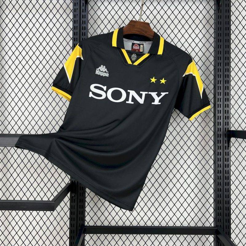 7057ac18e0ef437aaeada8a79a03cc19 1996/1997 Retro Juventus Third Away Football Shirt 1:1 Thai Quality