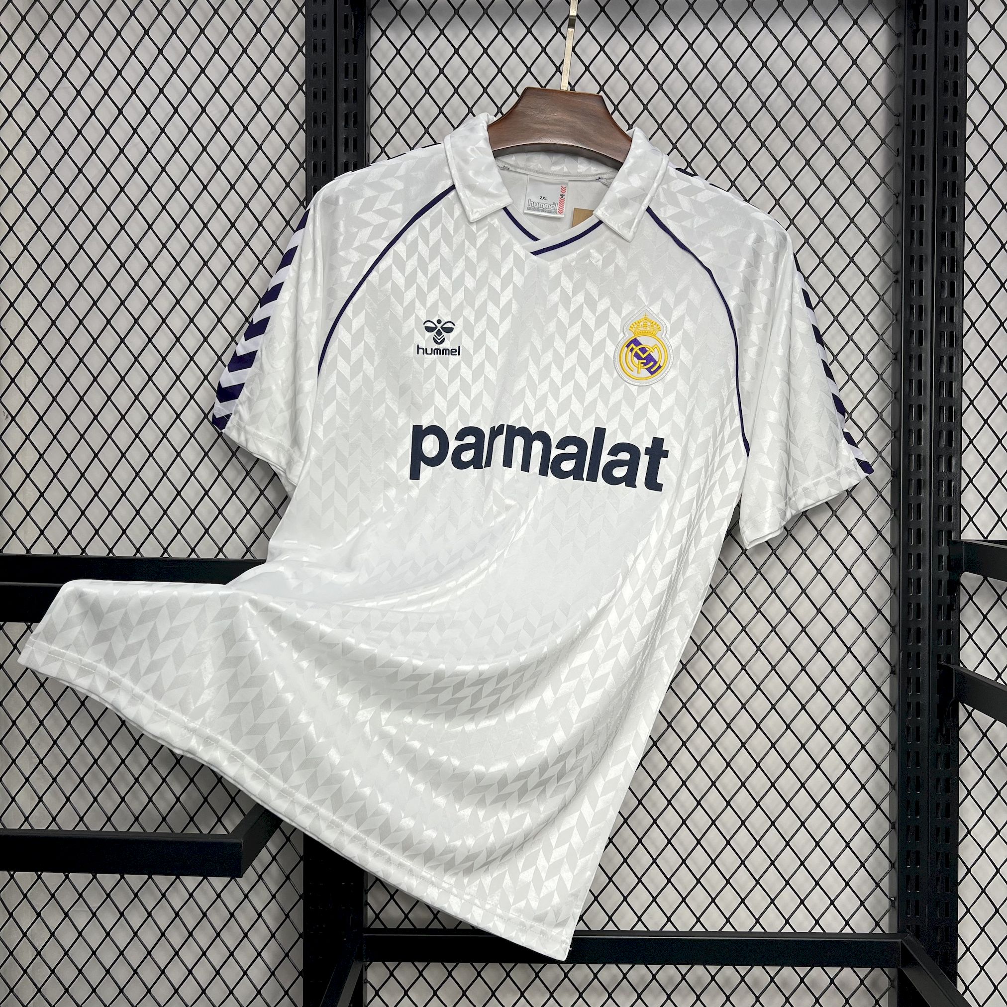 1988/1989 Retro Real Madrid Home Football Shirt 1:1 Thai Quality