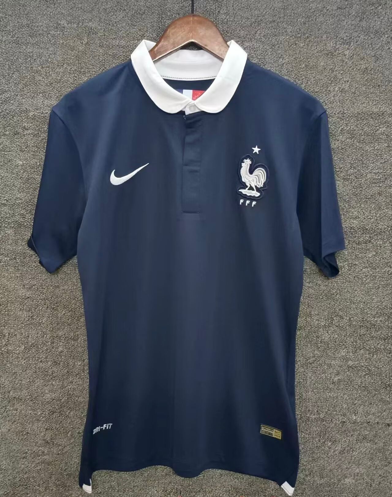 2014 France Home Football Shirt 1:1 Thai Quality