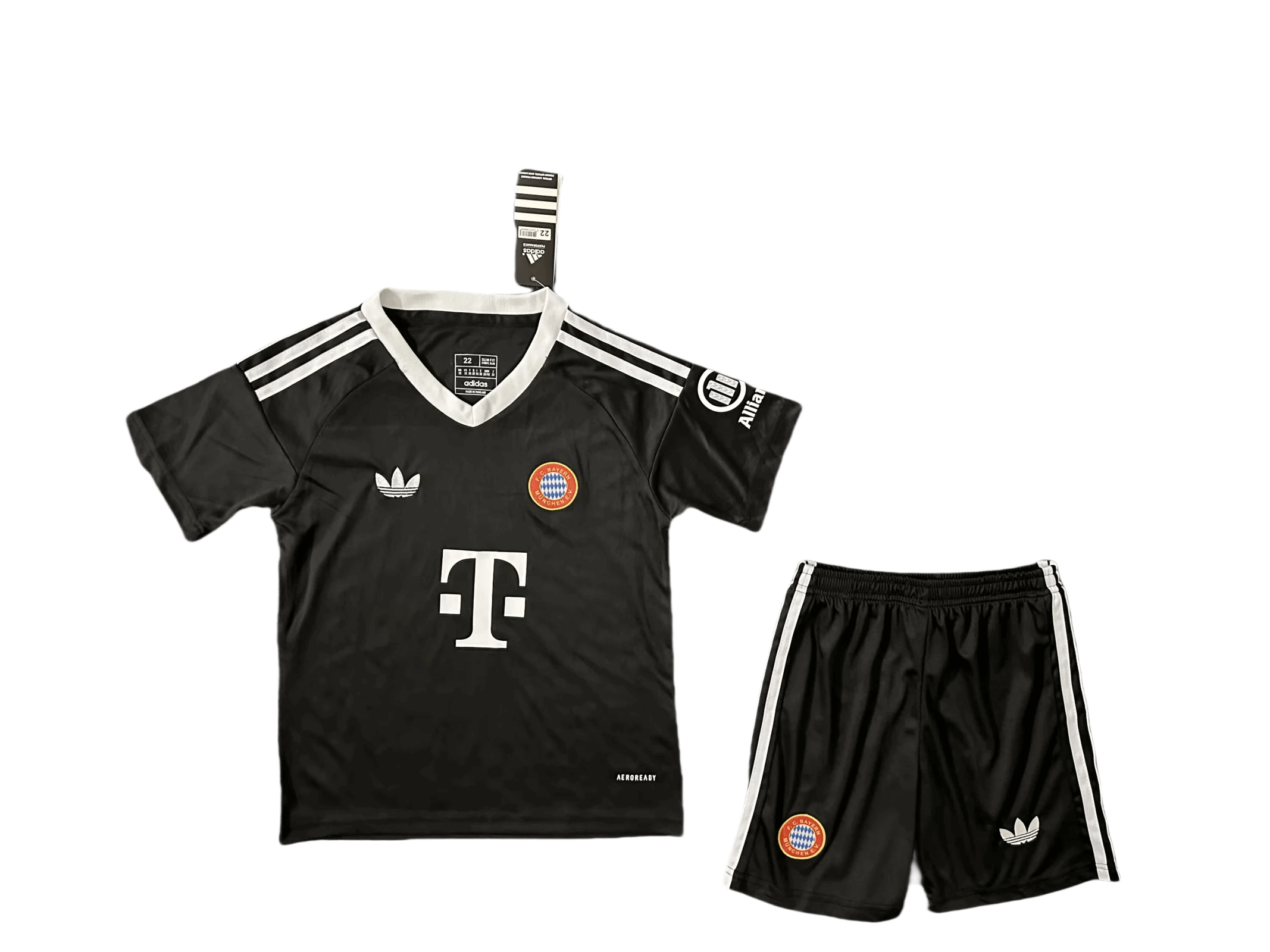 2024/2025 Bayern Munchen Goalkeeper Football Shirt Kids Size 1:1 Thai Quality