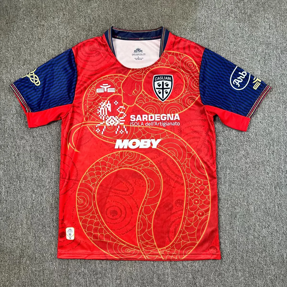 2025/2026 Cagliari Calcio Special Edition Football Shirt 1:1 Thai Quality