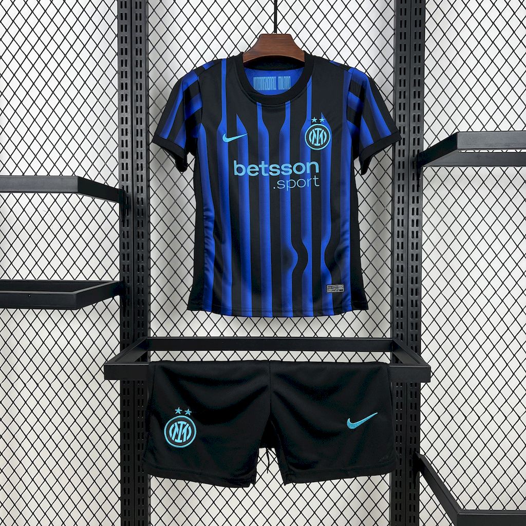 2025/2026 Inter Milan Home Football Shirt Kids Size 1:1 Thai Quality