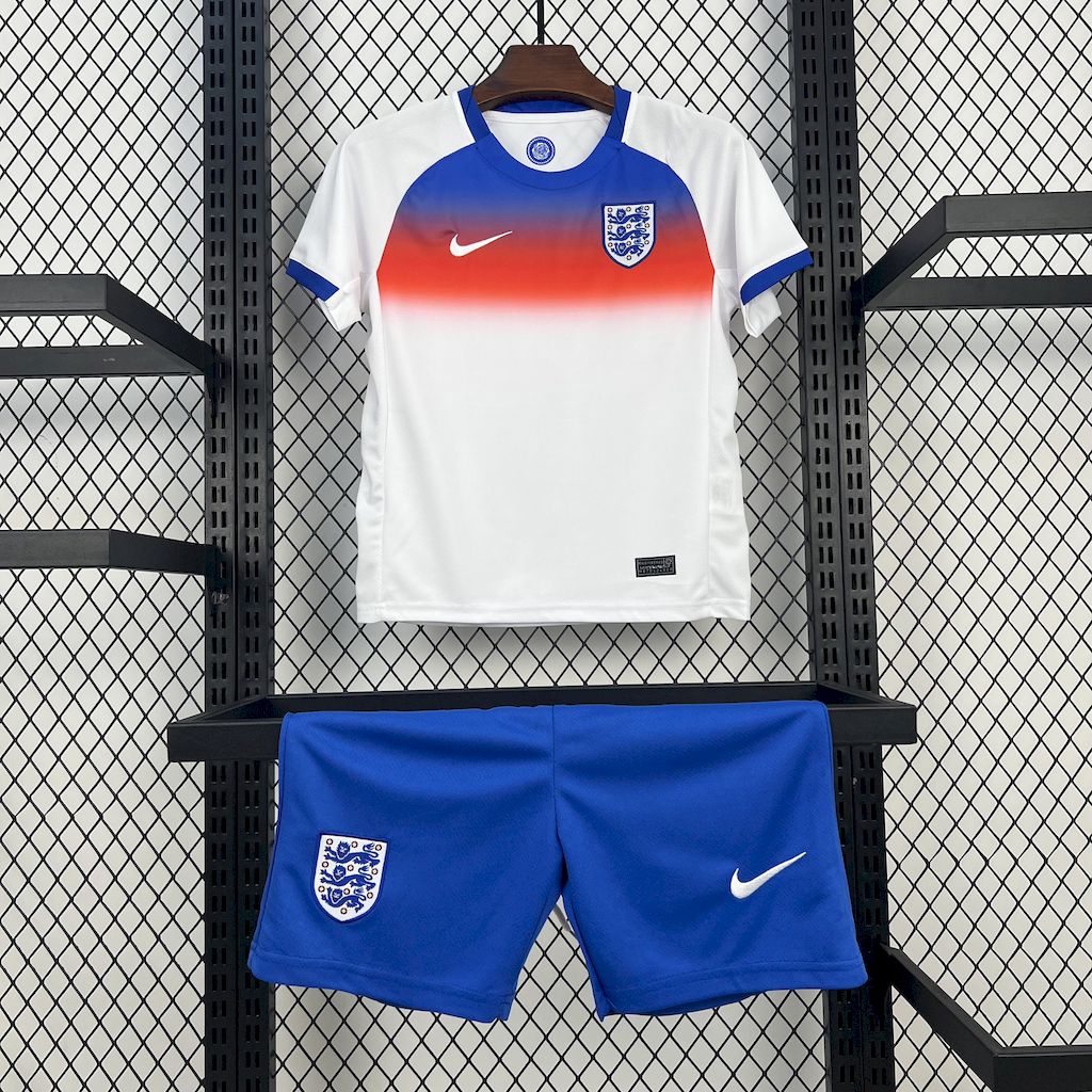 2025 England Home Football Shirt Kids Size 1:1 Thai Quality