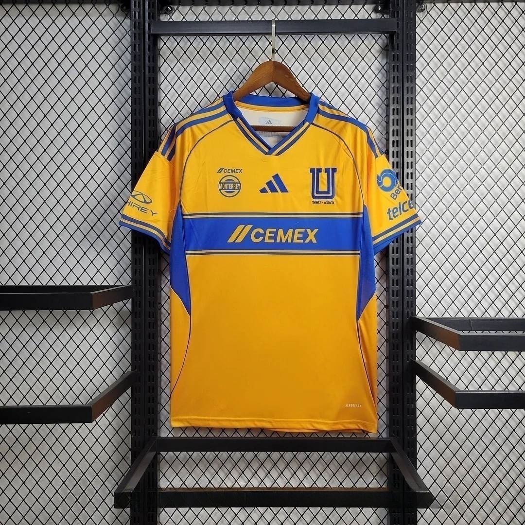 2025/2026Tigres UANL Home Football Shirt 1:1 Thai Quality