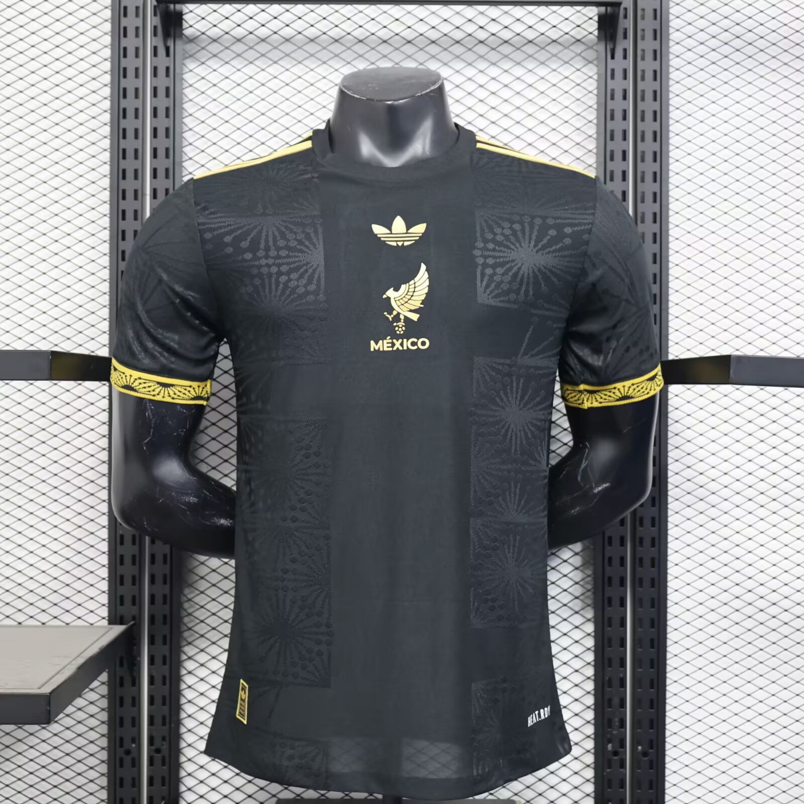 2025 Mexico Black Gold Cup Player Football Shirt 1:1 Thai Quality