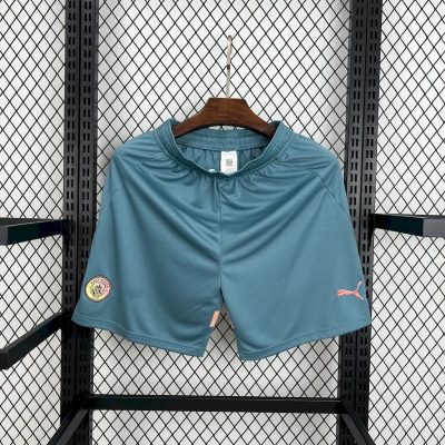 2024/2025 Manchester City Fourth Away White Shorts 1:1 Thai Quality