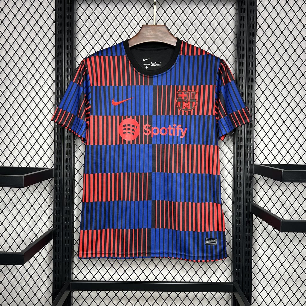 2024/2025 Barcelona Pre-Match Football Shirt 1:1 Thai Quality