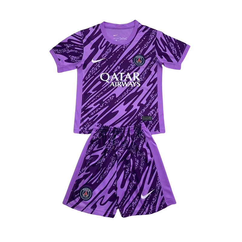 2024/2025 Paris Saint-Germain Goalkeeper Football Shirt Kids Size 1:1 Thai Quality