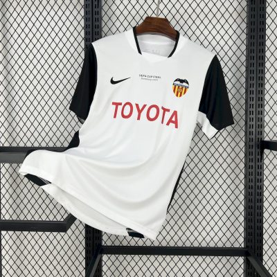 2003/2004 Retro Valencia Home Football Shirt 1:1 Thai Quality