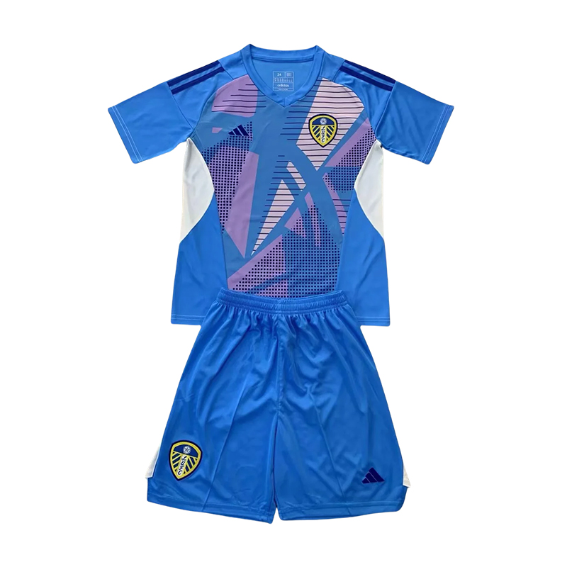 2024/2025 Leeds United Goalkeeper Football Shirt Kids Size 1:1 Thai Quality