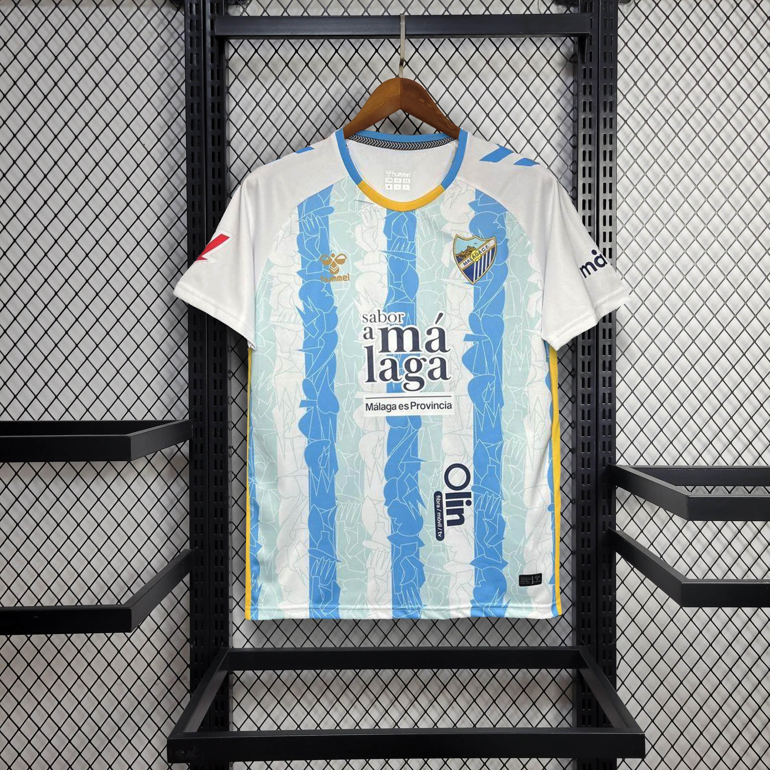 2024/2025 Malaga Home Football Shirt 1:1 Thai Quality