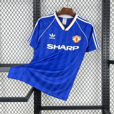 1988/1989 Retro Manchester United Away Football Shirt 1:1 Thai Quality