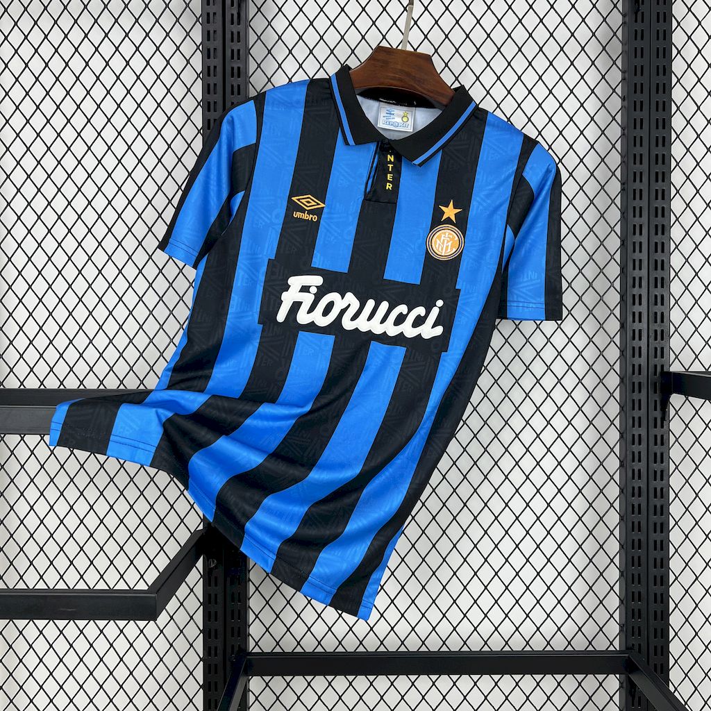 1993/1994 Retro Inter Milan Home Football Shirt 1:1 Thai Qualit