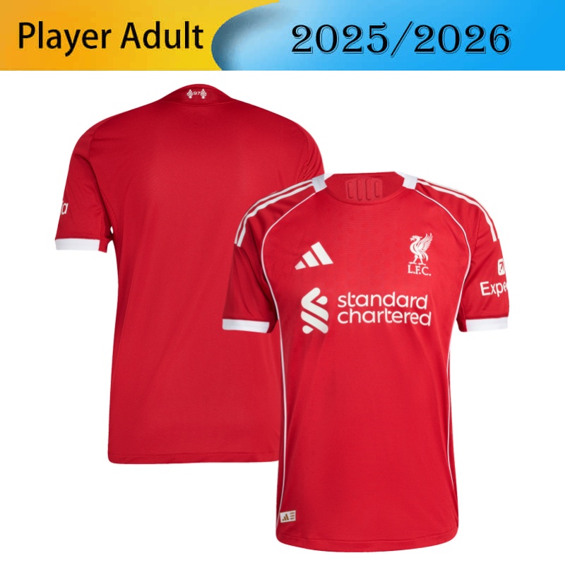 2025/2026 Player Version Liverpool Home Football Shirt 1:1 Thai Quality