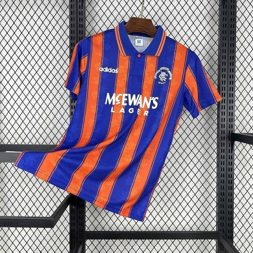 1993/1994 Retro Rangers Away Football Shirt 1:1 Thai Quality