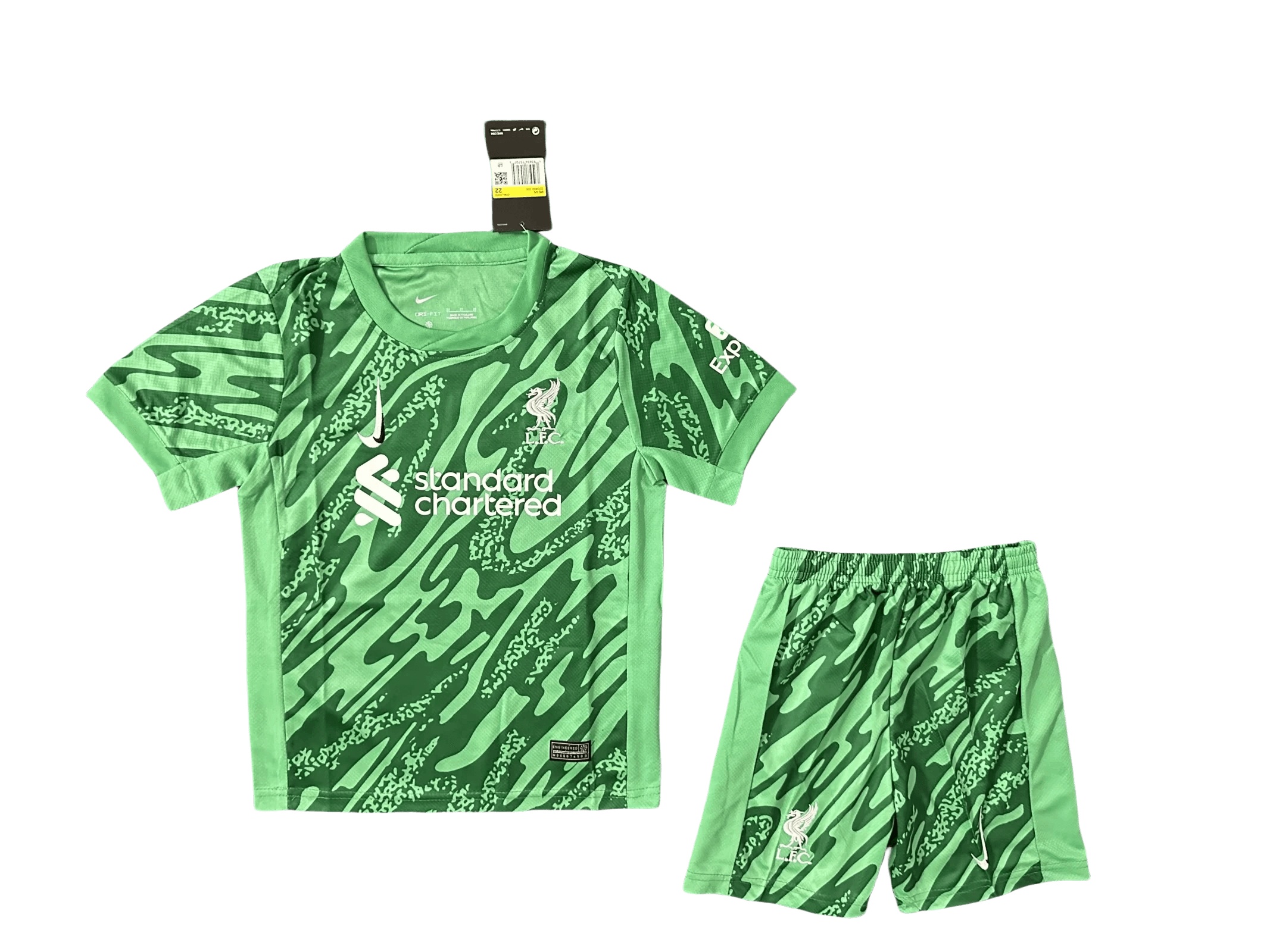 2024/2025 Liverpool Goalkeeper Football Shirt Kids Size 1:1 Thai Quality
