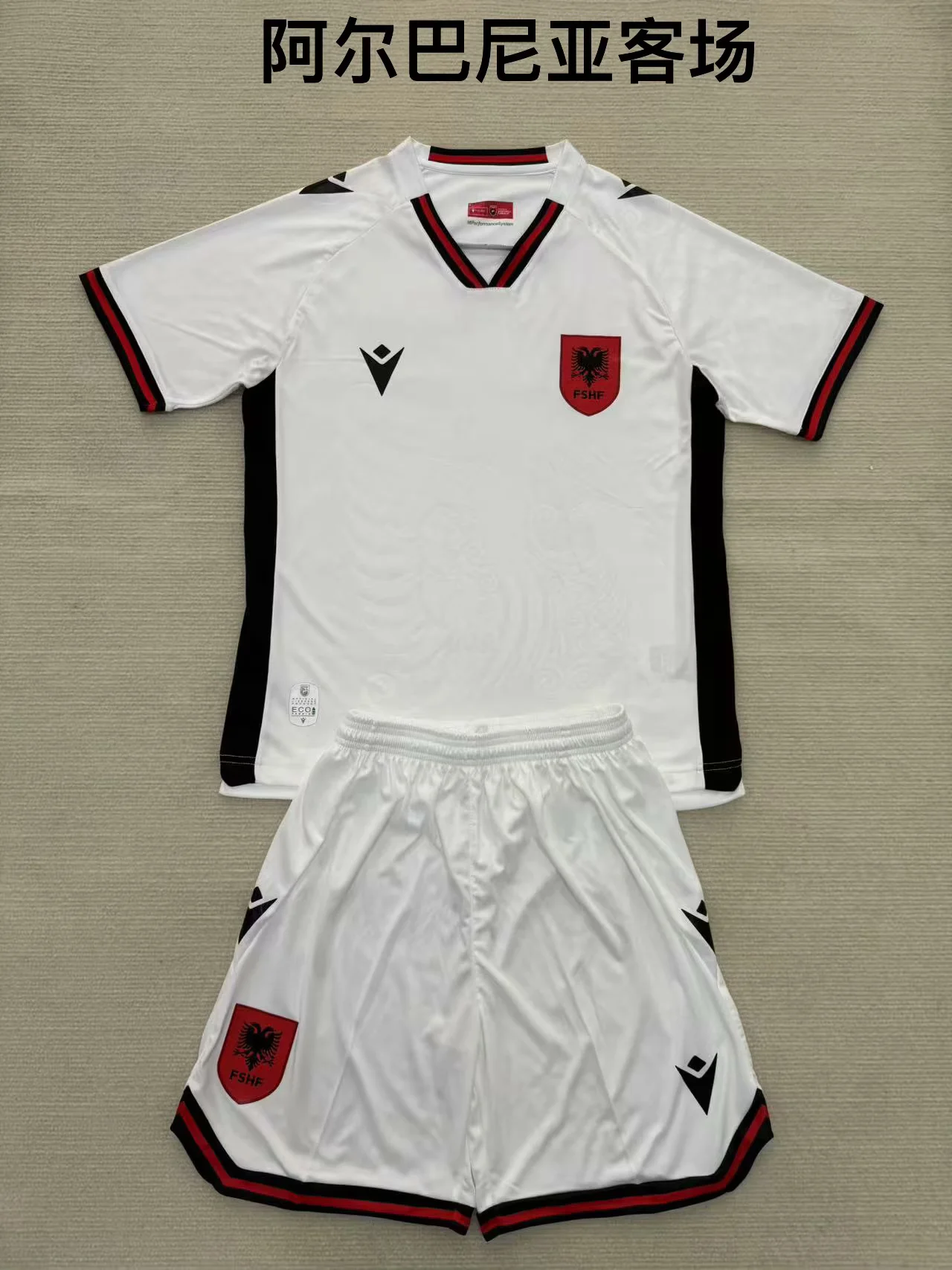 2025 Albania Away Football Shirt Kids Size 1:1 Thai Quality