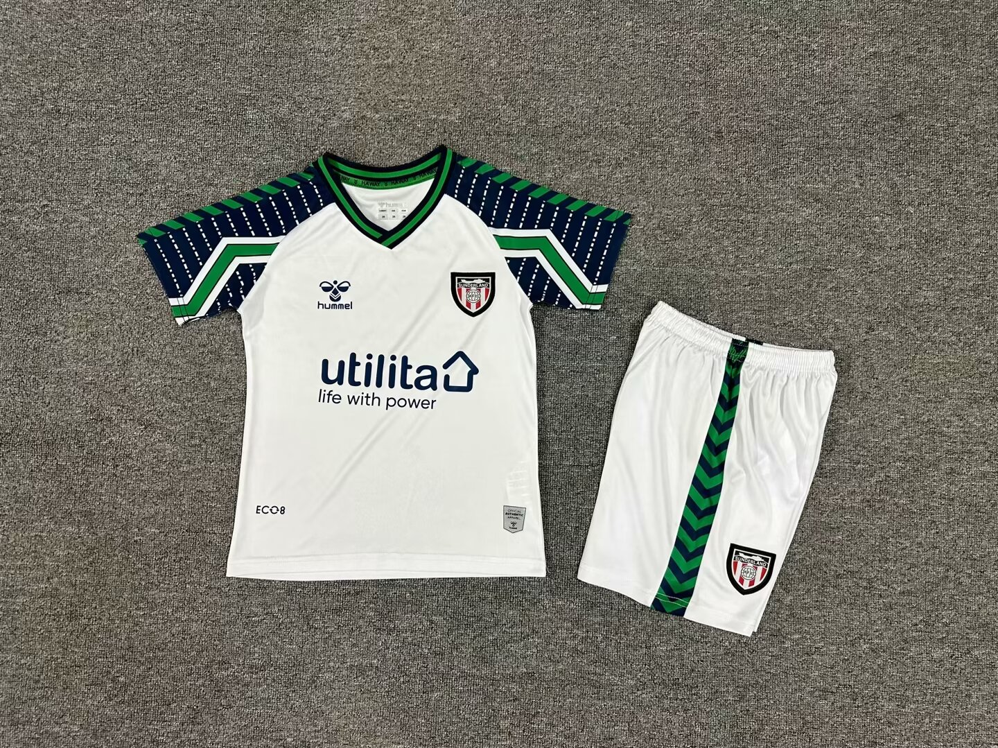 2024/2025 Sunderland Away Football Shirt Kids Size 1:1 Thai Quality