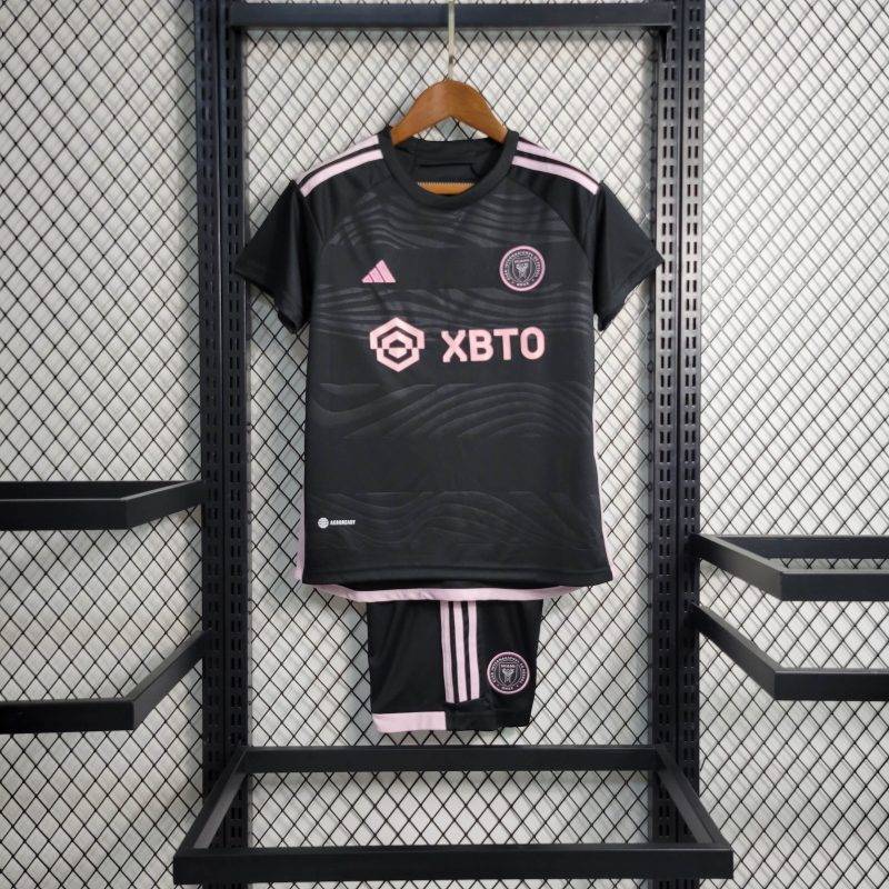 84f54266d70bb72da10c6fb5d6d4c99a 2023/2024 Inter Miami Away Football Shirt Kids Size 1:1 Thai Quality