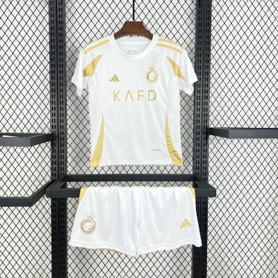 2024/2025 Al-Nassr Third Away Football Shirt Kids Size 1:1 Thai Quality