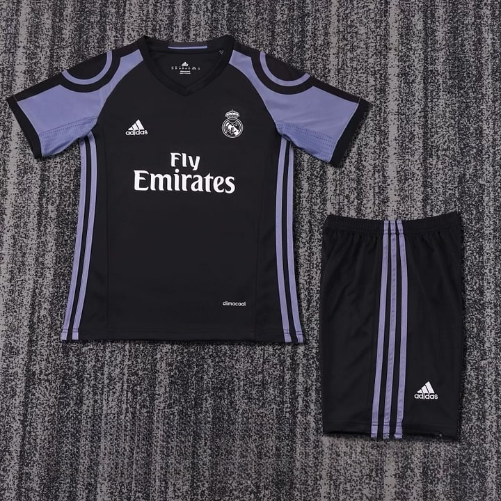 2016/2017 Retro Real Madrid Away Football Shirt Kids Size 1:1 Thai Quality