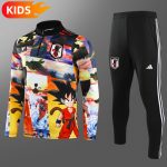 2024/2025 Japan Half-Pull Color Dragon Ball Football Shirt Kids Size
