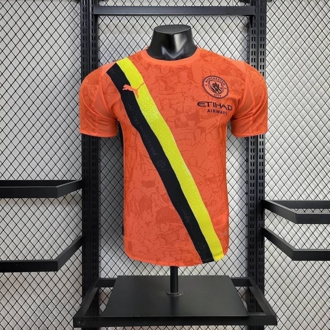 2025/2026 Player Version Manchester City Third Away Football Shirt 1:1 Thai Quality