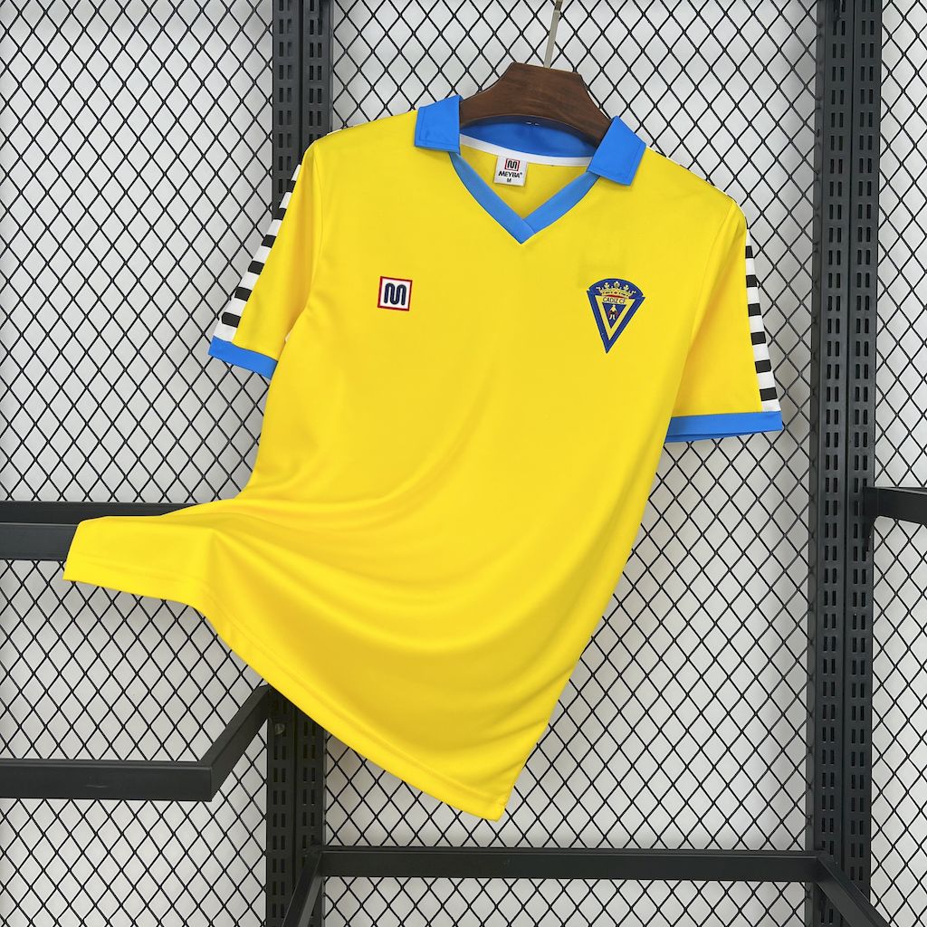 1983/1984 Retro Cadiz Home Football Shirt 1:1 Thai Quality
