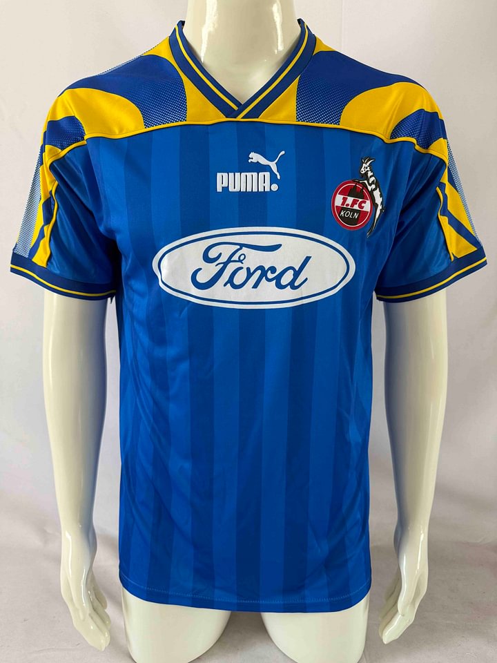 1995/1996 Retro FC Köln Away Football Shirt 1:1 Thai Quality