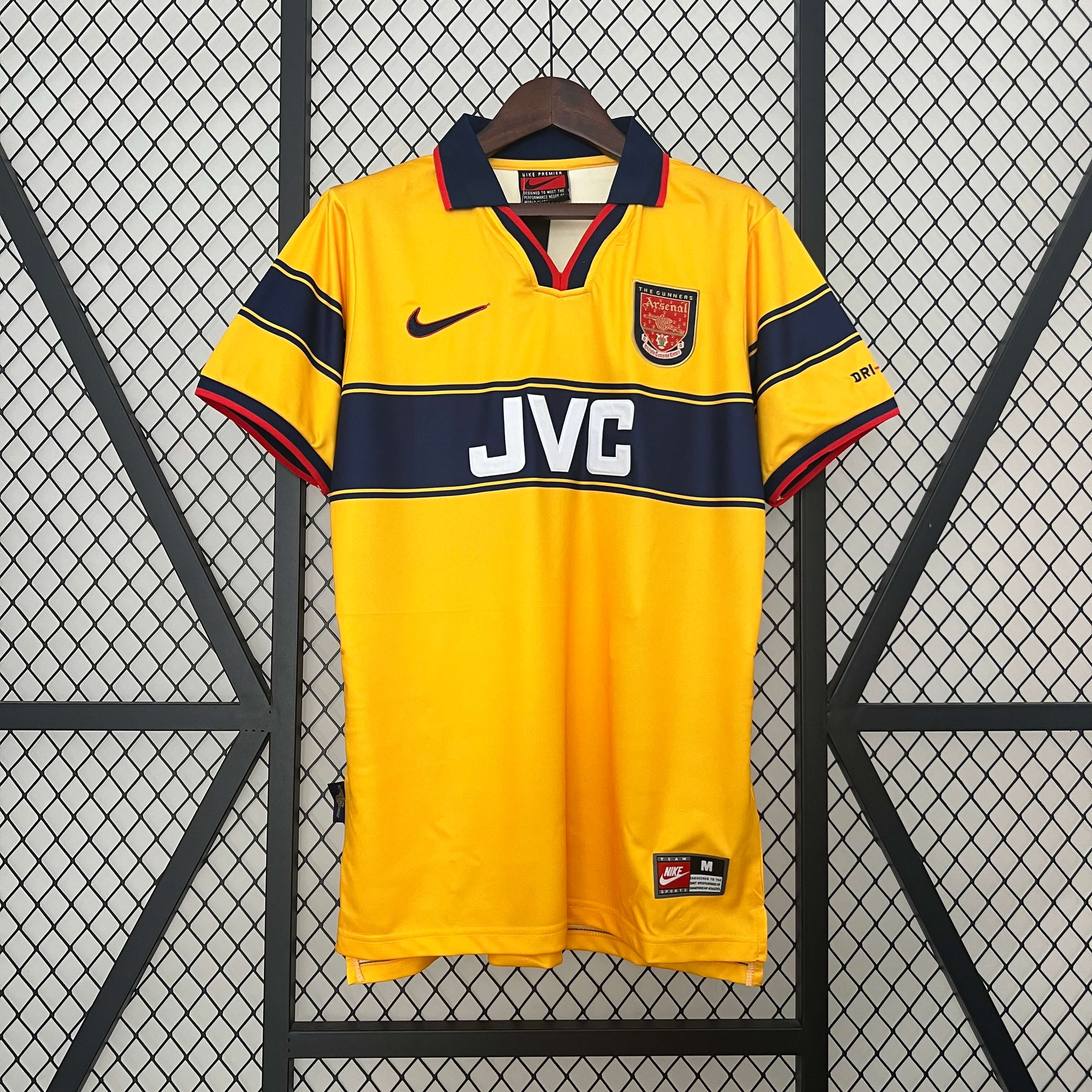 1997/1999 Retro Arsenal Away Football Shirt 1:1 Thai Quality