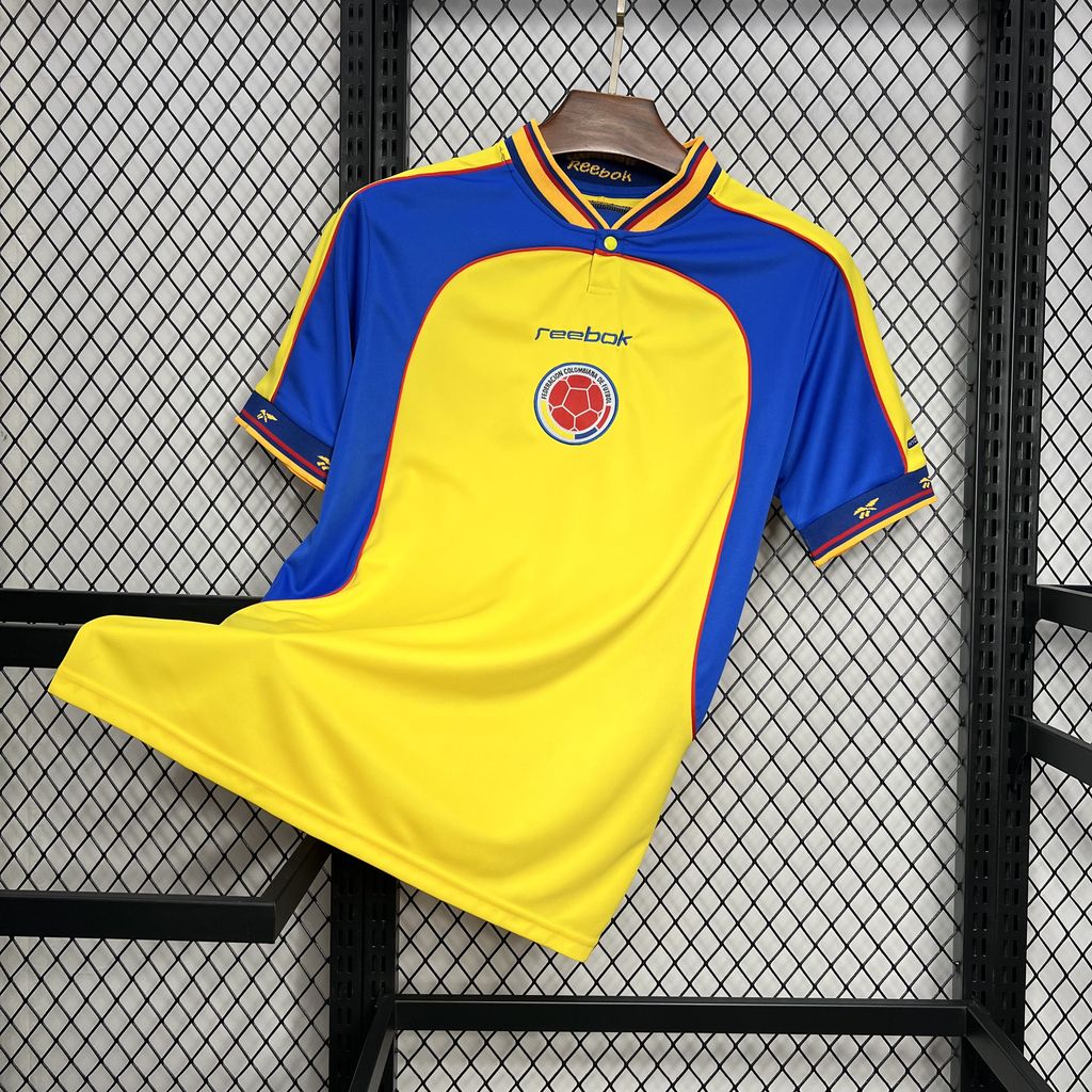 2001 Retro Colombia Home Football Shirt 1:1 Thai Quality