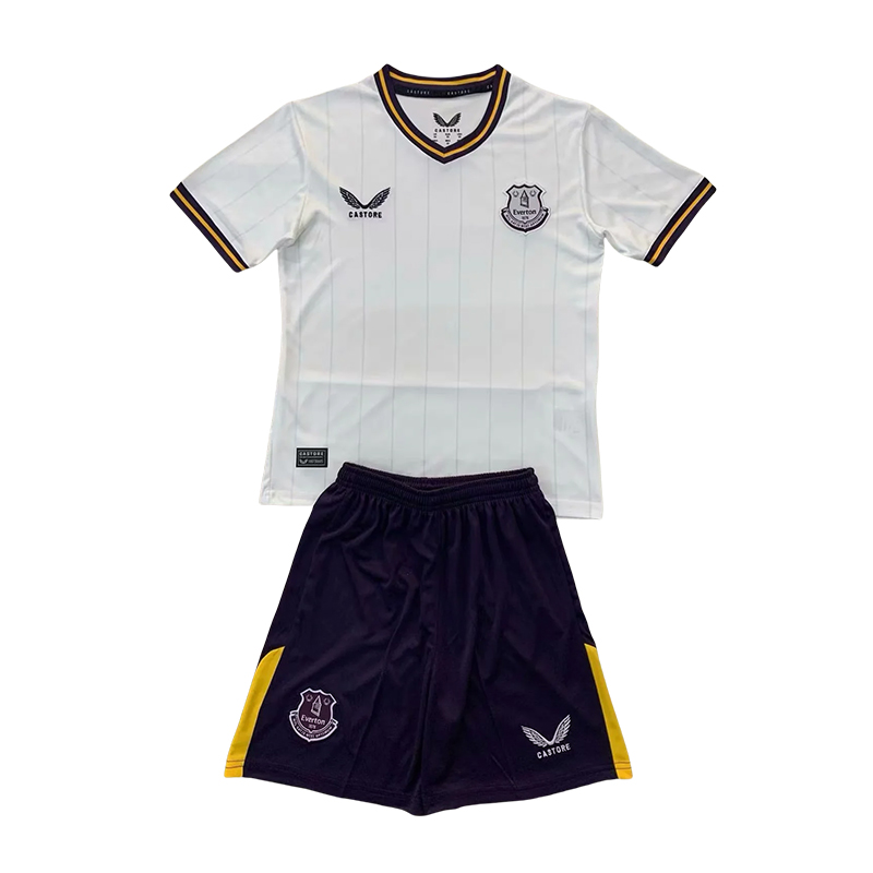 2024/2025 Everton Third Away Football Shirt Kids Size 1:1 Thai Quality